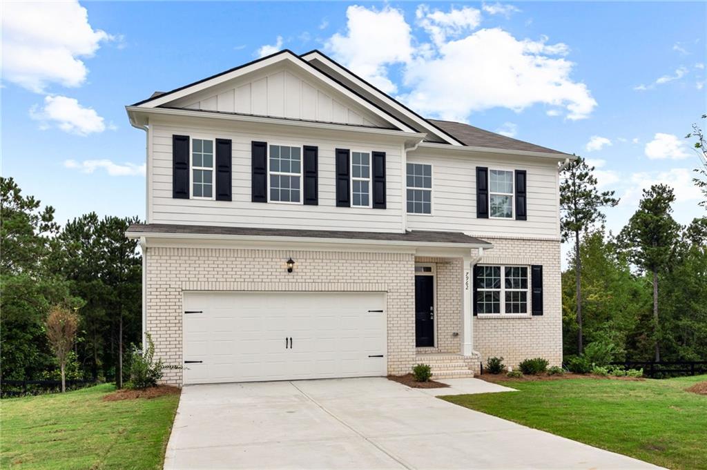 Rental NEW 2023 4 Bedroom, 2.5Bath, Open Floor Plan Views to Living Room and Back Deck, Has Formal Dinning Room and Flex Room which could be a 5th Bedroom, Upstairs has 4 Full Bedrooms and 2 Full Baths, Over size Primary Room with Large Primary Bath with Large Walk in closet, Separate Soaking Tub and Shower with Private Water Room, Large Loft area could be a second Living Room or Play Room for the Children, Secondary Bedrooms Good Size and Laundry Room. Back Yard is Nice Size, Close to Sweetwater Creek State Park, I-20 Shopping and Dining, Nice Open Concept DR Horton Hanover Floorplan. Dont Miss This Beauty!