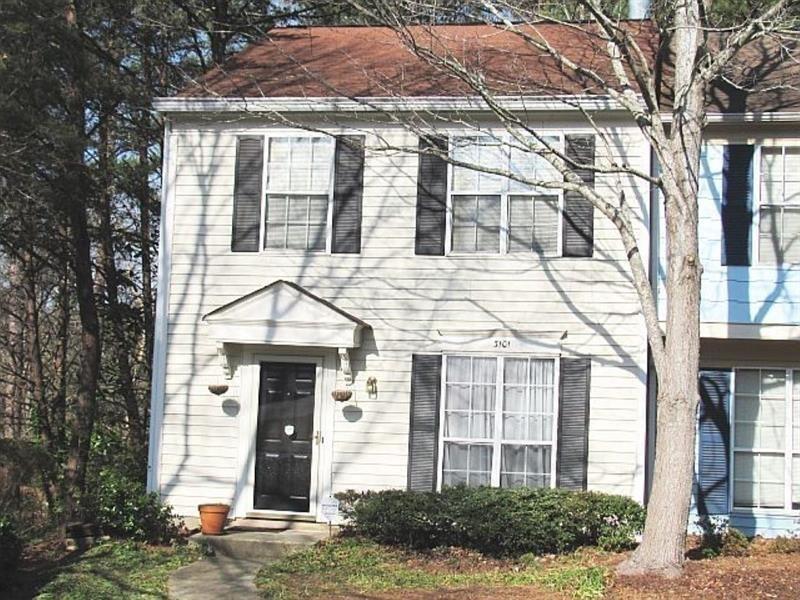 End unit in outstanding location minutes from GA 400 and shopping, remodeled with hardwood floors thru out, new kitchen cabinets, granite counters, stainless steel appliances. Like new! This home WILL NOT last!! Rent includes water allowance, garbage, swim, tennis, yard upkeep and Chattahoochee River access. 2 large vaulted bedroom suites, refrigerator provided for tenants use. 2 Parking Spaces in front of Unit. Ready for Immediate Occupancy.