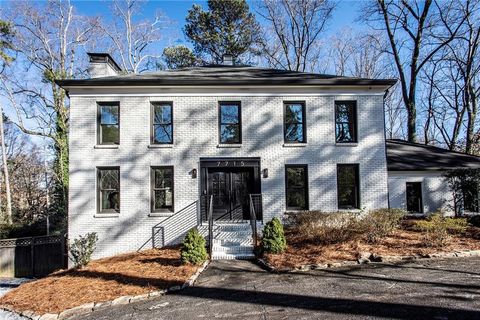 A home in Sandy Springs