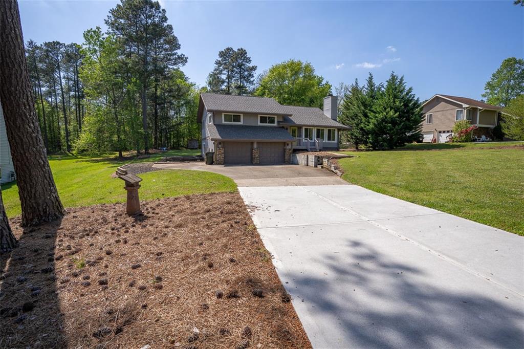 How would you like a house with some space between you and your neighbors? How about a nice level yard? Maybe a place to park an RV or boat? This one has it all. It boasts 3 bedrooms and two baths upstairs with an additional bedroom and bathroom in the basement. There is also a sub-basement with an additional room with closet. The basement is finished with a separate entrance. There is plenty of storage with the 2 car garage and basement. It is available immediately for move-in. The income requirement is 3x the monthly rent and a credit score of at least 680. Small non-aggressive breed dogs and cats are acceptable with additional deposit. Shed on premises will not be available to the tenant. Lawncare may be include in the rent for an additional $100 a month.