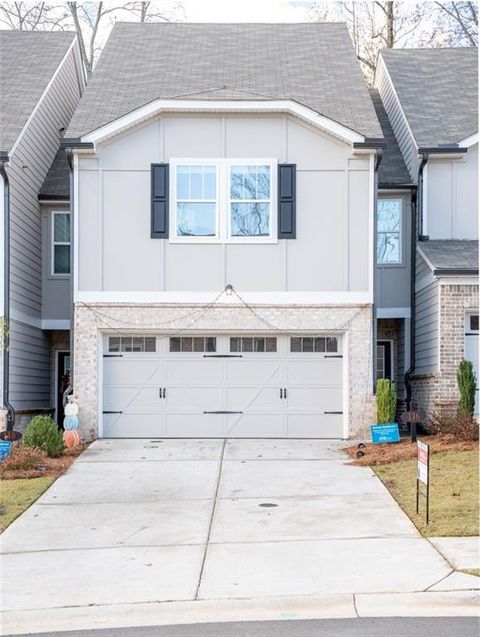 A home in Dawsonville