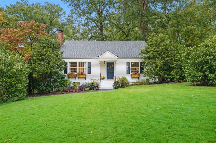 Great Location and Amazing Lot! Come experience this natural oasis in Pine Hills, one of Atlanta’s most desirable neighborhoods. Nestled on a peaceful 0.5-acre corner lot framed by majestic oak trees, this property offers rare privacy and tranquility—all less than a mile from the heart of Buckhead with easy access to I-85 and GA-400. This updated home features an open, light-filled floor plan with hardwood floors throughout, inviting living spaces, and a renovated kitchen perfect for entertaining. The large, flat lot provides incredible potential for a future addition or custom expansion while maintaining beautiful, mature landscaping with native, low-maintenance plantings, a fenced backyard, and a pristine front lawn.
Pine Hills was named one of Atlanta Magazine’s Top Neighborhoods and is known for its quiet, walkable streets, with a rare in-town Swim & Tennis Club, and Shady Valley Park. The home’s unbeatable location puts you less than a mile from Lenox Square, Lenox MARTA station, and Children’s Healthcare of Atlanta’s new Arthur M. Blank Hospital, and just 1.5 miles from Phipps Plaza.
Recent updates include a new roof, upstairs bathroom renovation, new HVAC upstairs and main level, full septic system replacement, front yard irrigation, insulation and duct sealing. 
A rare blend of location, land, and lifestyle—this beautiful home  delivers timeless charm, modern comfort, and endless possibilities.