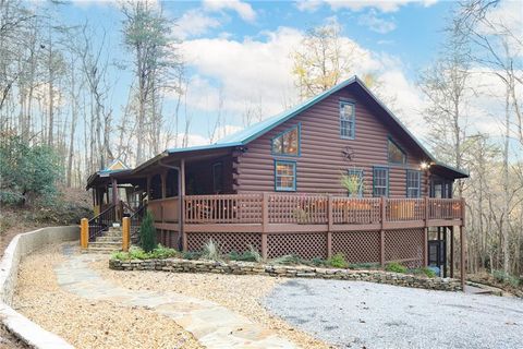 A home in Mineral Bluff