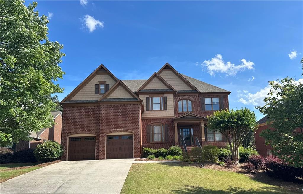 Fantastic Pope High School Executive Home on Cul de Sac in the New Kent Community conveniently located with 2 Kroger’s, 2 Publix, a Target, Walmart, and Home Depot within 2.5 miles. Newly replaced carpet and refinished hardwood floors on the Main, Great Room, Formal Living, Separate Dining and Flex Room. 2-Story Foyer opens to the Second Level Catwalk that looks over the Great Room to the rear of the home creating an Open Living Experience without the echo. Spacious Kitchen features generous countertops for prep and tasks for your gatherings with a Breakfast Bar and Eat-In Kitchen connected to the Great Room. Butler’s Pantries on two (2) Kitchen entrances to step-in and enjoy your new home’s conveniences and comforts. Upstairs, the Split Family Design features a Sitting Area into the Owner’s Suite, Over-sized Bedroom with Trey-Ceilings, gigantic Walk-In Closet and Light Filled Master Bath. The secondary Bedroom features an En Suite and Bedrooms 3 & 4 share a pass-through shared Bath. The Finished Basement is expansive with Wet Bar, Media Area, Family Room, Finished 5th Bedroom and Full Bath with terrace level entrance plus excessive storage for a potential In-Law Suite. Enjoy the well-maintained Deck off the great room, just 5 steps above the large Fenced Yard. An amazing Basement Home but close to the yard for a wonderful Private Living Experience. Updated features include: Water Heater, Whole House Humidity Controls, Garage Carriage Style Doors and you can hoop and dunk in your on 18' high ceiling garage (Indoor hoop included)!