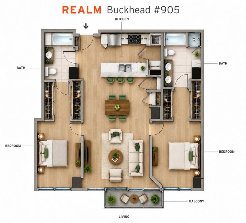3324 Peachtree Road NE 905