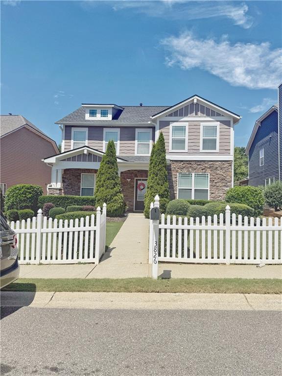Absolutely stunning and impeccably maintained 4-bedroom, 3.5-bath home in the sought-after Old Towne Bethelview community! This bright and spacious residence features a convenient guest suite with private bath on the main level, soaring two-story great room with a cozy fireplace, and a separate dining room perfect for entertaining. The renovated kitchen features beautiful white cabinets, granite countertops, stainless steel appliances, and a breakfast area open to the great room ideal for modern living. Upstairs, you’ll find a beautifully renovated owner’s suite with a spa-like bath, including a garden tub, oversized glass-enclosed shower, double vanities, and separate his & hers walk-in closets. Two additional generously sized bedrooms with large closets and a full bath complete the upper level. Enjoy a private alley-entry rear-facing garage, and access to one of the area’s top swim & tennis communities, featuring lifeguards, water slide, lake, park, and playground. Located in an award-winning school district with easy access to GA-400, shopping, and dining.
Don’t miss this move-in ready gem — schedule your showing today!