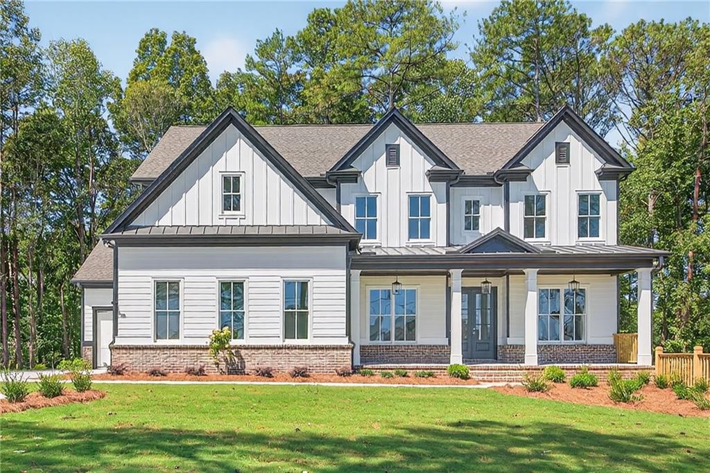 The Highwood plan by Tipton. 5 Bedrooms/4.5 Bathrooms on just under 1.5 acres with a 3rd car garage. Beautiful open concept floorplan features 10' ceilings on main dual entry front doors, a gourmet kitchen that overlooks the family room with a separate breakfast area. Perfect layout for entertaining. Spacious guest bedroom on main with en-suite bathroom that includes tiled walk-in shower. Separate Dining Room & Study. Second level leads to oversized Owner's suite which includes spa style bath with frameless glass shower, soaking tub, spacious vanity and his & her walk-in closet. Three additional spacious bedrooms. Craving more space?? Don't miss the finished loft/media room upstairs. Large, covered deck with outdoor fireplace is perfect for enjoying the large, private backyard. Unfinished basement adds even more potential to expand. Many gorgeous options have been added and is move-in ready.