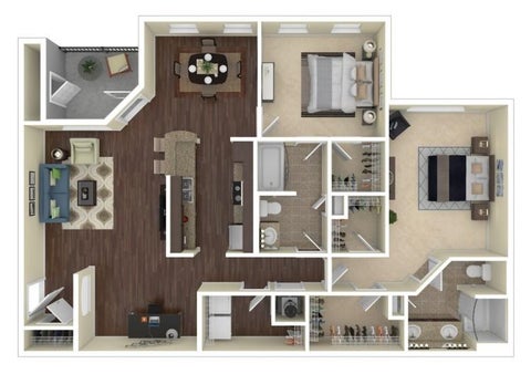 Condo For Rent - 1836 Roswell Street #12406<br/> Smyrna, GA 30080