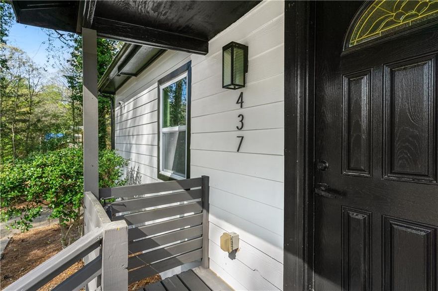 Fully Renovated | 3 miles from major highway. 14 miles from the Hartsfield-Jackson Atlanta International Airport. Convenient to downtown Atlanta, the Beltline, Westside Park, shopping, dining, transit, and more in the heart of historic Collier Heights. Great roommate floorplan to suggest ideal rental opportunity for future planning. Step into an open-concept layout featuring high ceilings, a brand-new kitchen with granite countertops, new cabinetry, and stainless steel appliances. This move-in-ready home combines classic charm with modern style-don't miss it!