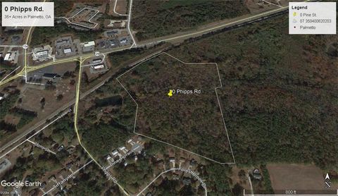 Vacant Land For Sale - Phipps Road<br/> Palmetto, GA 30268
