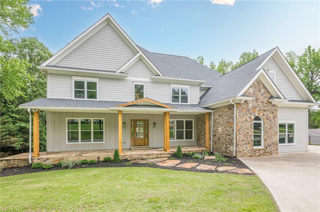 Exquisite Fully Renovated 5BR/5.5BA Home with Private 32 x 32 Dock
This completely transformed home offers approximately 4,970 sq. ft. of living space and blends modern luxury with lakeside charm. Featuring soaring 10-foot ceilings on the main floor and 9-foot ceilings upstairs, every inch has been thoughtfully updated—from the floors to the fixtures—creating a stylish, turnkey property ideal for comfortable everyday living and entertaining.
Enjoy seasonal lake views and easy access to your private 32 x 32 double-slip dock, in great water, just a gentle, mostly level walk away. The dock sits opposite Mary Alice Park for added privacy. A perpetual easement provides direct lake access, combining convenience and peace of mind.
Located just 4 minutes from GA 400 (Exit 15), this home offers lake access, privacy, and all-new finishes throughout. Truly move-in ready—this is lakeside living at its best.
Seller is a licensed real estate broker in the state of Georgia. A credit score of 700 or higher is preferred (scores below 700 could be accepted with a higher deposit or a co-signer. Income must be more than 3 times the rent. Approval subject to credit and criminal background checks. Required documentation: recent pay stubs, 2 months bank statements, copy of ID for all adults. No SMOKERS PLEASE. NO PETS.