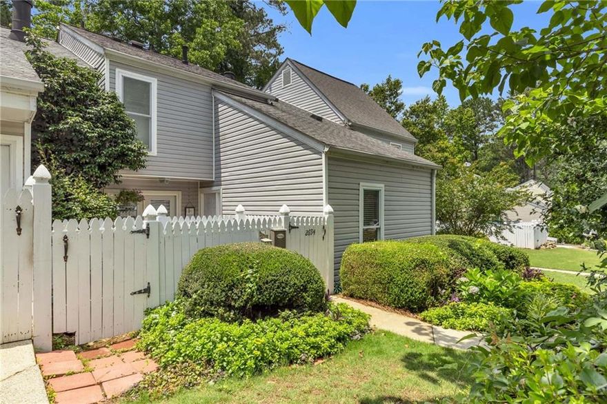 Don't miss out on this one!! 3 bedroon, 2.5 bath condo in a quiet, friendly and well-established swim community. Conveniently located with easy access to I-75 and I-285. Just minutes to the Battery and Cumberland Mall area. Plenty of potential for the savvy investor or first-time home buyer. Eat-in kitchen with tons of storage space. Spacious master retreat with tub/shower combo. Incredible roommate floorplan with large secondary bedrooms providing privacy for guests or plenty of room for family sleep and play.  Private, fenced-in yard with large, enclosed porch perfect for outdoor entertaining. Community allows long term rentals. A fantastic value for the location and the space. Come and take a look at this beauty.... Don't miss out!