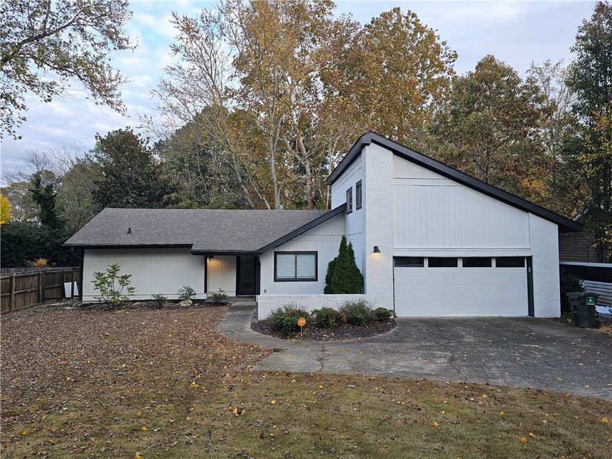 Enjoy living in this nicely renovated 4 bed and 2 bath home located in prime Marietta area in a very sought after school district. The home features three nice size bedrooms, separate family room with fireplace, 2 car garage, nice tall ceilings, nice size back patio, separate dining room, very good size front and a fenced backyard. The kitchen is tastefully remodeled and features custom white cabinets, stainless steel appliances, and dining room offers nice seating capacity. The bathrooms are also nicely upgraded and master bath offers dual vanity sinks, a walk in closet, and separate shower. On the upper level there is a bedroom/bonus room. Won't last long!