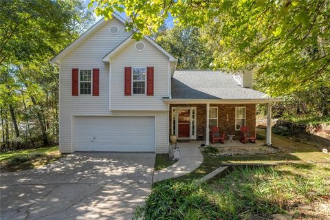 A home in Dawsonville