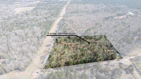 Vacant Land For Sale - 694 Francis Ln<br/> Diana, TX 75640