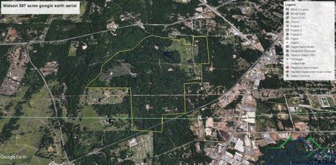 Vacant Land For Sale - 45 ACRES OFF Watson Road<br/> Kilgore, TX 75662