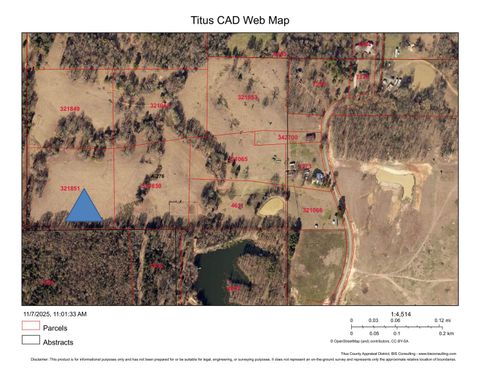 Vacant Land For Sale - TBD Cr 3070<br/> Cookville, TX 75558