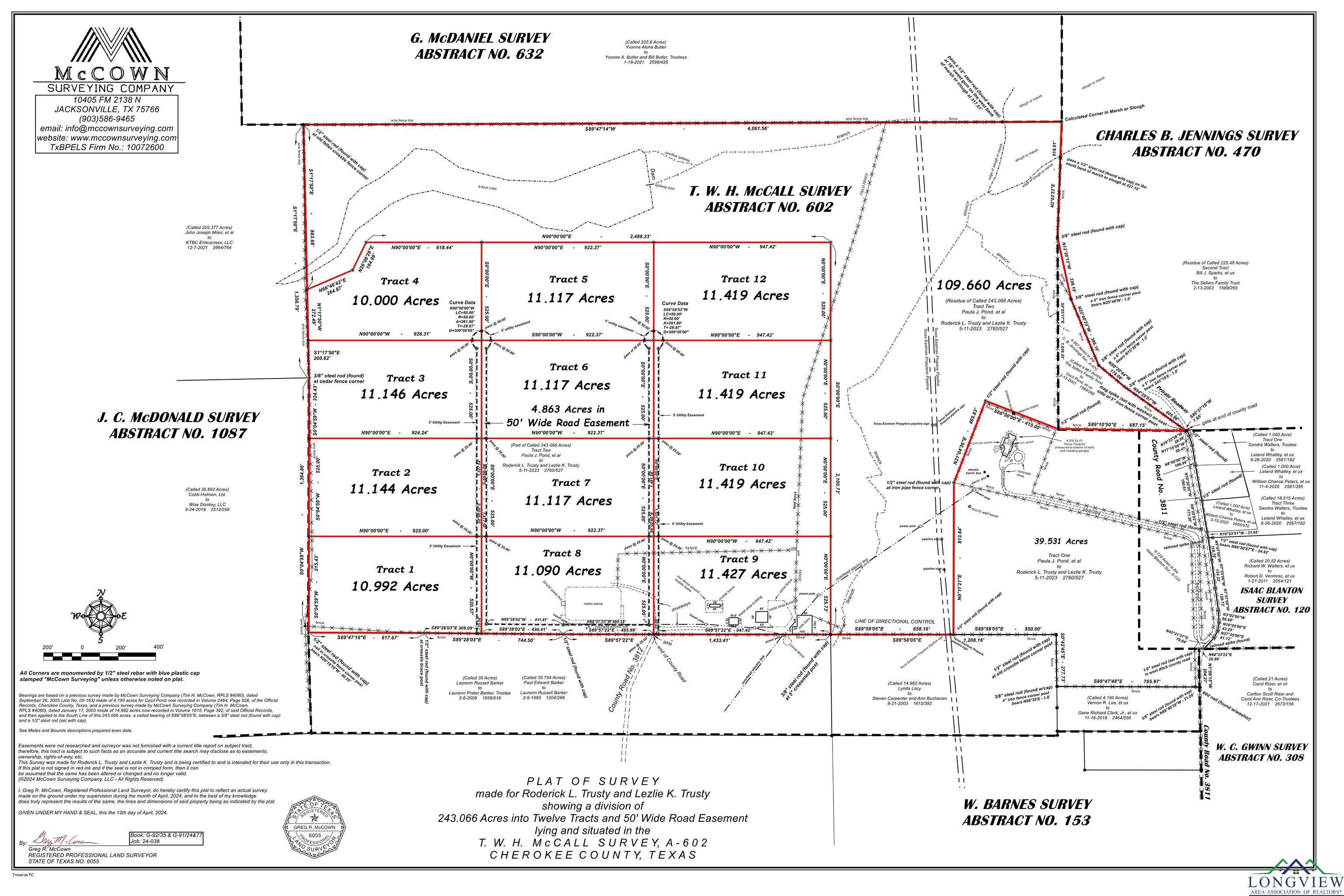 TBD Cr 3812 (tract 8), Troup, Texas image 2