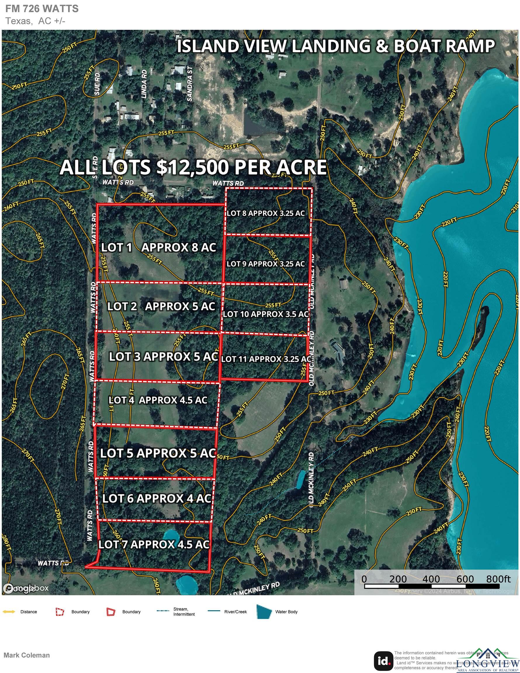 LOT 7 Watts Rd, Jefferson, Texas image 2