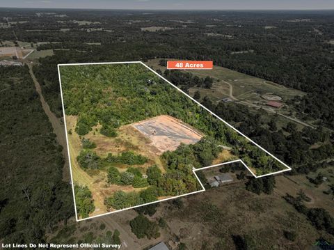Vacant Land For Sale - TBD 48 ACRES County Road 479d<br/> Mount Enterprise, TX 75681
