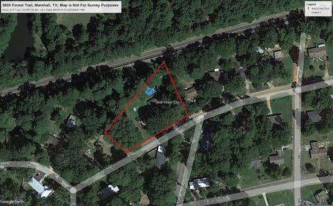 Homes For Rent - 3605 Forest Trail<br/> Harrison County, Marshall, TX 75672