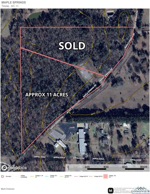 Vacant Land For Sale - 11 AC Maple Springs Rd<br/> Harrison County, Hallsville, TX 75650