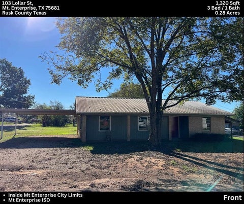 Homes For Sale - 103 Lollar<br/> Mount Enterprise, TX 75691