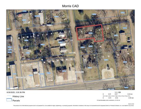 Vacant Land For Sale - 106 Morris Ave<br/> Morris County, Omaha, TX 75571