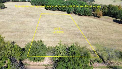 Vacant Land For Sale - TBD LOT 6 County Road 3165<br/> Titus County, Mount Pleasant, TX 75455
