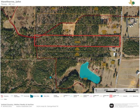 Vacant Land For Sale - TBD Cooks Rd<br/> Harrison County, Marshall, TX 75670
