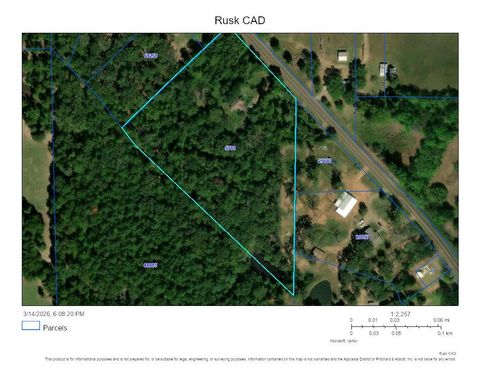 Vacant Land For Sale - 344 S Fm 348<br/> Rusk County, Henderson, TX 75654