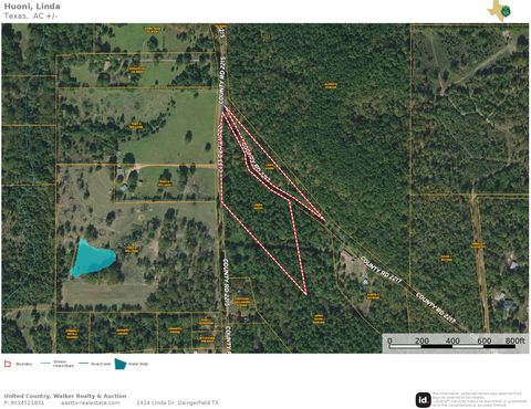 Vacant Land For Sale - 250 Cr 2215<br/> Morris County, Daingerfield, TX 75638