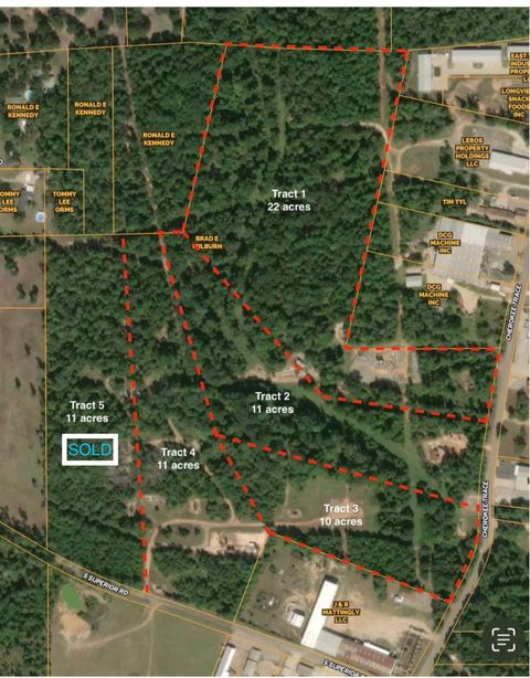 Vacant Land For Sale - TBD Cherokee Trace Tract 2<br/> White Oak, TX 75693