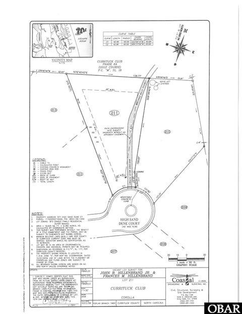 Vacant Land For Sale - 671 High Sand Dune Court<br/> Corolla, NC 27927