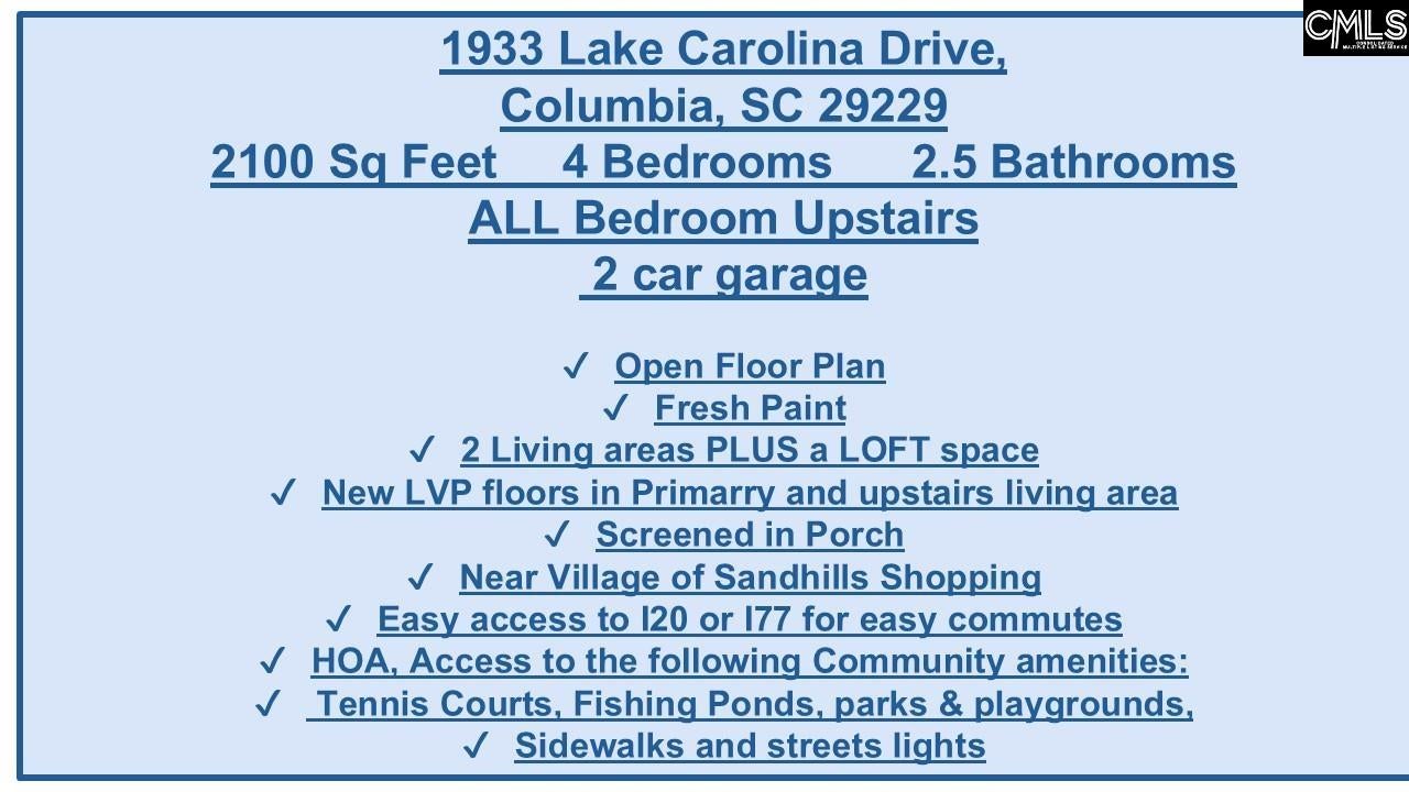 1933 Lake Carolina Drive