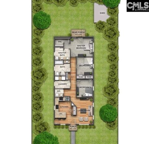 Photo of 315 Wilkes Road, Columbia, SC 29203 (MLS # 621395)