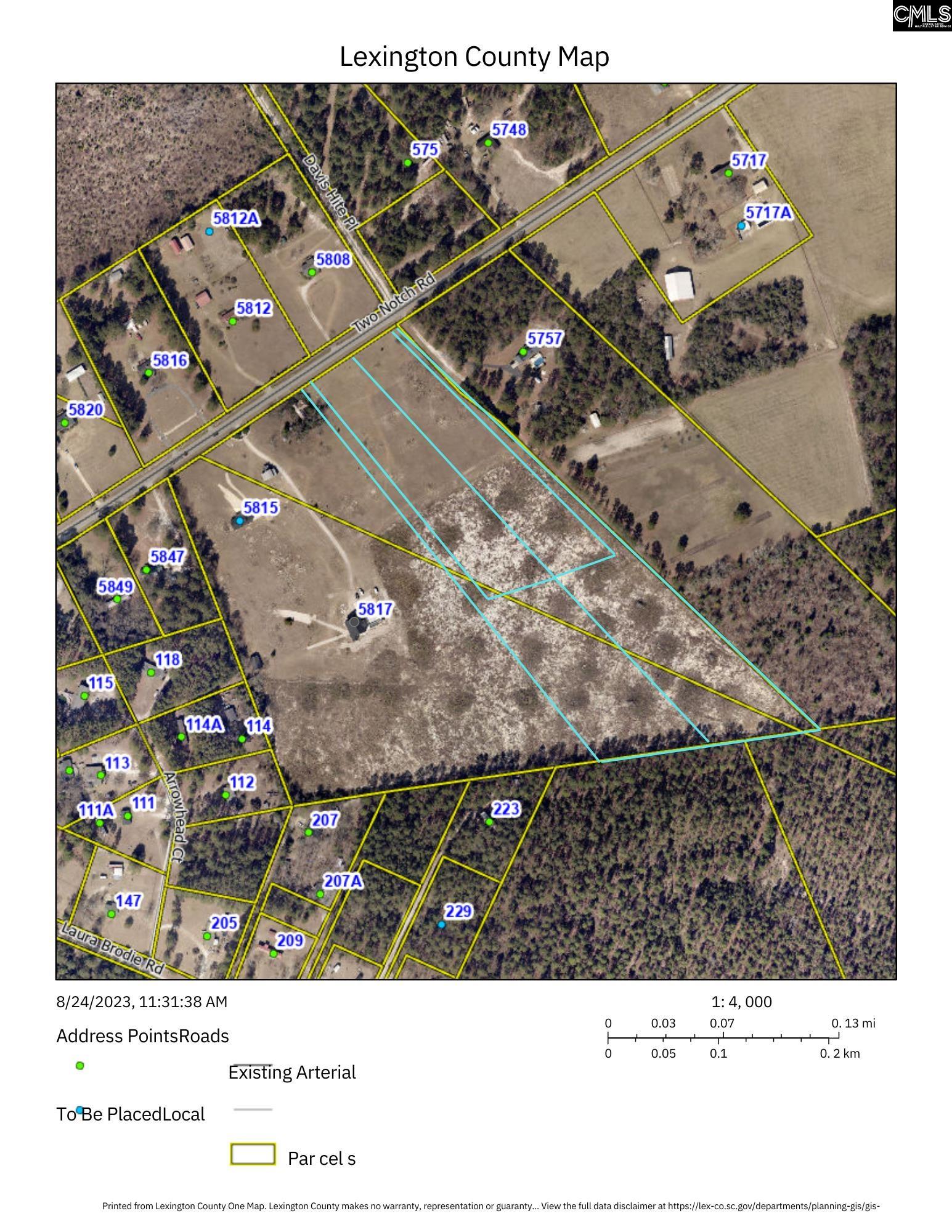 Leesville, South Carolina 29070, United States, ,Land,Active,57862