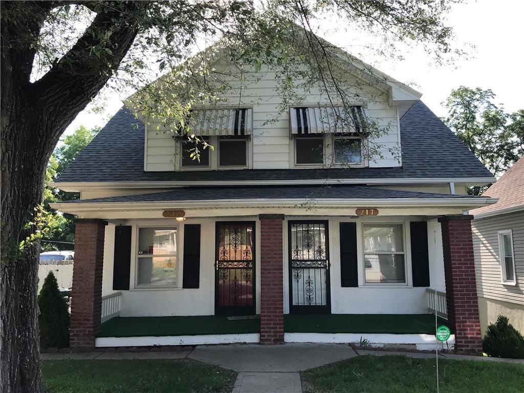 Front Doors 217 & 219