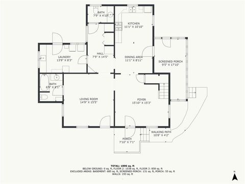 Tiny photo for 324 Harrison Street, Liberty, MO 64068 (MLS # 2588885)