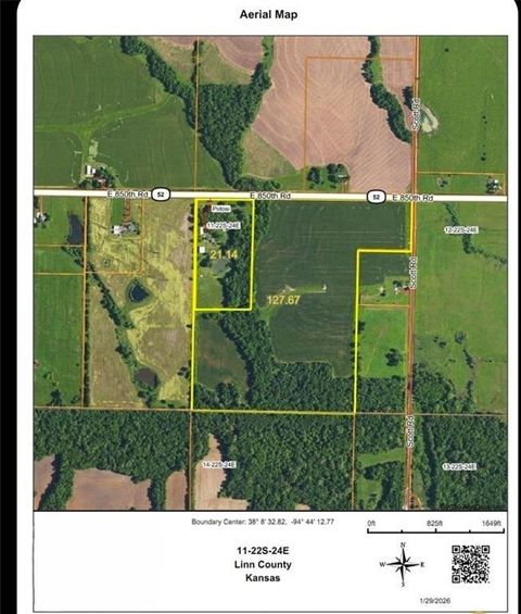 Ks hwy 52 N\/A, Pleasanton, KS 66075 - MLS#: 2601927