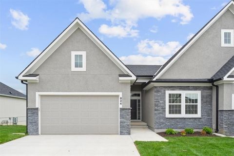 824 NE Algonquin Street Unit A, Lee\'s Summit, MO 64064 - MLS#: 2525089