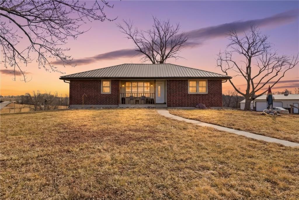 Ranch home. Enjoy sitting on your front porch!