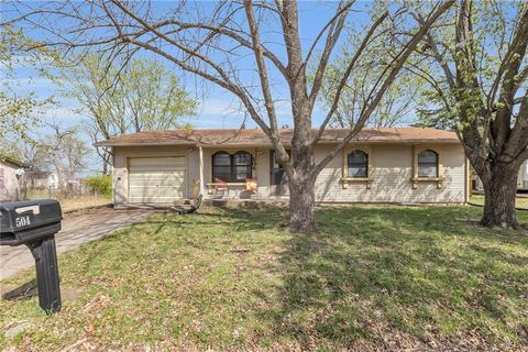 504 N Ash Street, Garnett, KS 66032 - MLS#: 2538552
