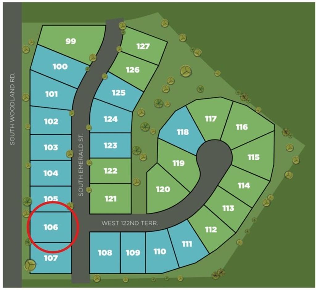 Photo of 12242 S Emerald Street, Olathe, KS 66061 (MLS # 2607981)