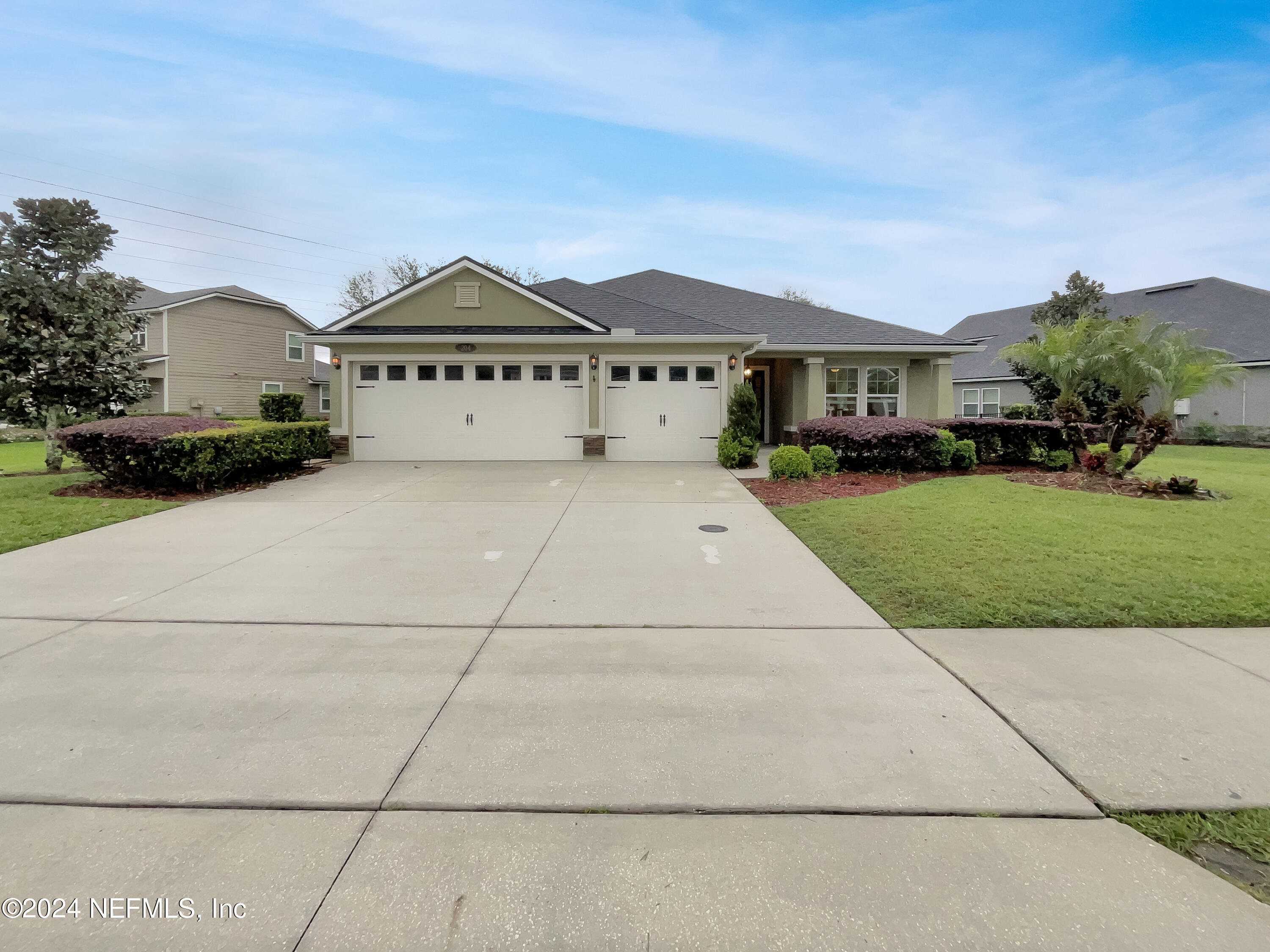 St Augustine, FL home for sale located at 204 Providence Drive, St Augustine, FL 32092