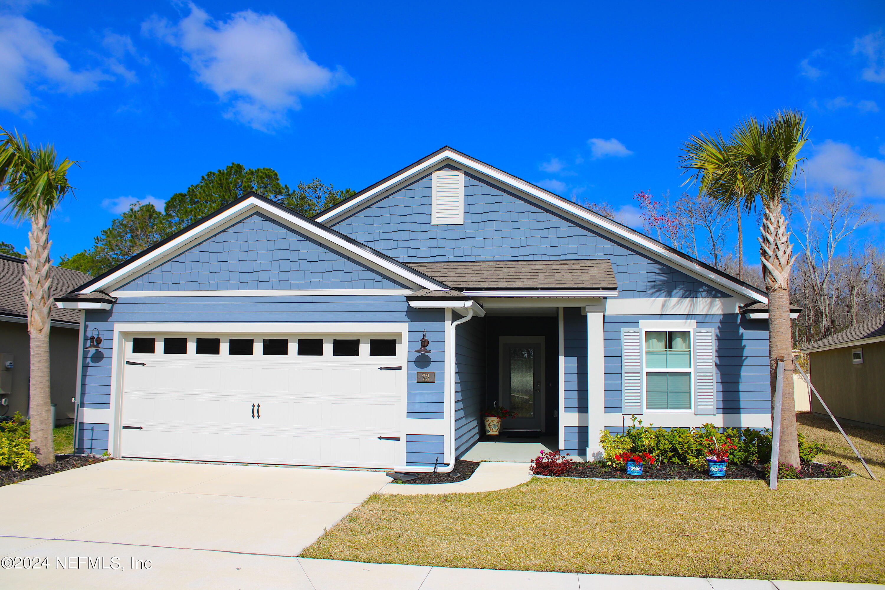 St Augustine, FL home for sale located at 72 Egrets Landing Ln, St Augustine, FL 32095