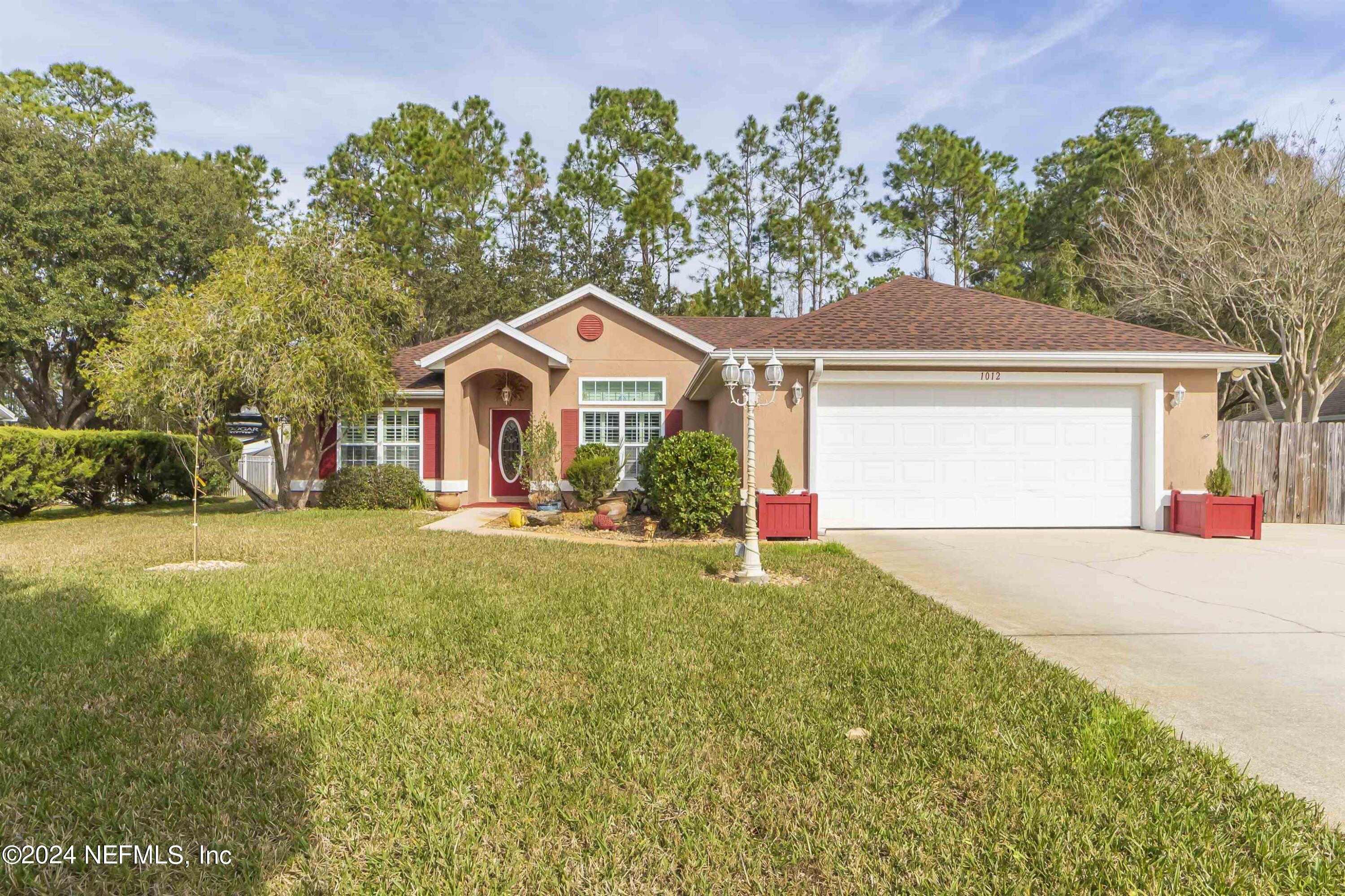 St Augustine, FL home for sale located at 1012 Deer Chase Drive, St Augustine, FL 32086