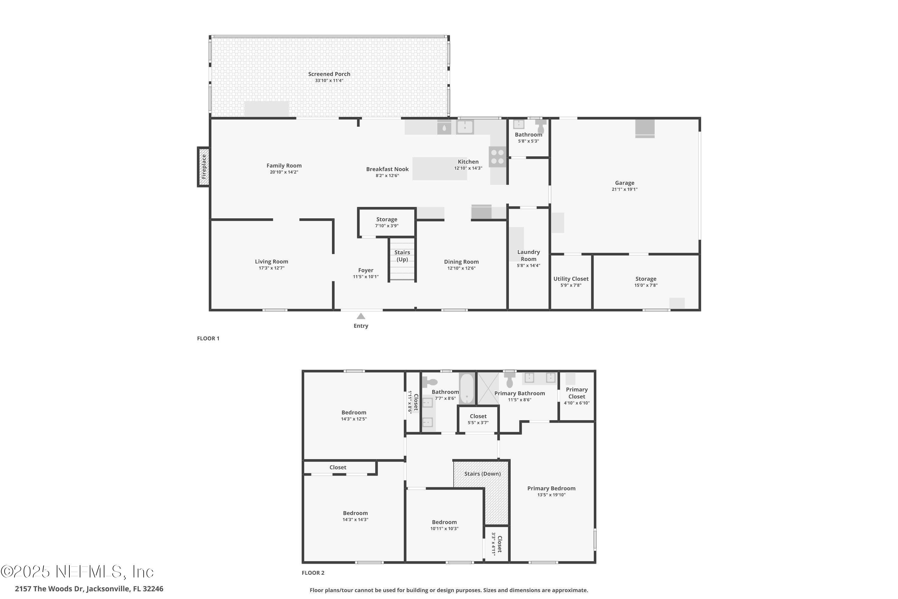 2157 THE WOODS Drive