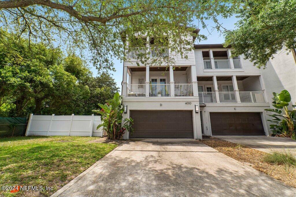 Jacksonville Beach, FL home for sale located at 400 N 14th Avenue Unit D, Jacksonville Beach, FL 32250