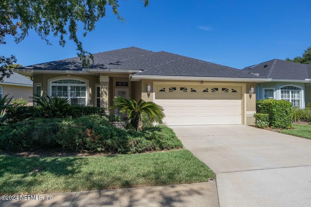 St Augustine, FL home for sale located at 972 Ridgewood Lane, St Augustine, FL 32086